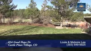 834 Good Hope Dr, Castle Pines Village, Colorado, Luxury Home for Sale