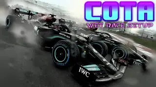 F1 2021 COTA WET Race Setup
