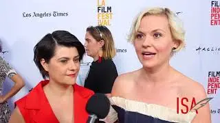 GLOW Actresses Talk About Character Development - Kimmy Gatewood & Rebekka Johnson