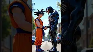 Goku&rsquo;s New Master: Venom?! | Multiverse War Begins#shorts #goku #venom#thanos #supergirl#shortsfeed
