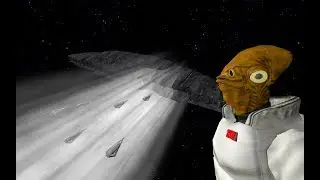 Star Wars: The Last Jedi - Hyperspace scene (Garry's Mod version with Admiral Ackbar))