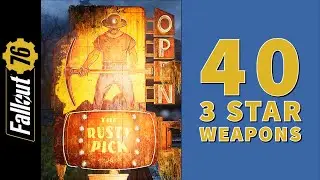 4,000 SCRIP Spend On 3 Star Weapons, Turtle vs Mitzee - Fallout 76 Steel Dawn