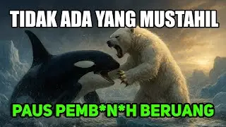 PAUS ORCA VS BERUANG KUTUB,SIAPA YANG AKAN MENANG JIKA BERTARUNG??