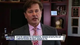 Michigan bill extends statute of limitations in sexual assault cases