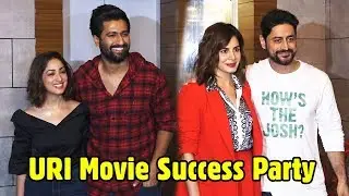 URI Movie Success Party , Vicky Kaushal, Yami Gautam, Paresh Rawal, Aditya Dhar
