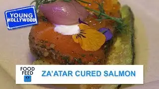 How Chef Michael Mina Makes Za'atar Cured Salmon!