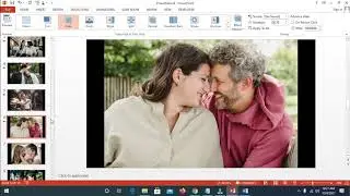 How to create photo album in PowerPoint