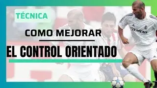 ✋🏼CONTROL ORIENTADO en Fútbol👉🏻ejercicio para mejorar el CONTROL y PASE. Entrenamiento Futbol BASE