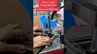 photo frame pinning machine photo frame joint karne wali machine photo frame making machine #frame