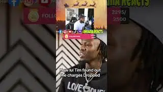 When lul tim found out the charges from kingvon murder Dropped #fyp #lultim #kingvon
