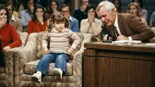 Johnny Carson BROKE DOWN Crying When This 7-Year-Old Girl Said Something NOBODY Expected