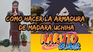 TUTORIAL- COMO REALIZAR LA ARMADURA DE MADARA UCHIHA (REEDITADO)