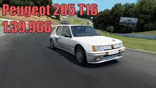 Peugeot 205 T16 - Road Atlanta 1:39.966 - Assetto Corsa EVO