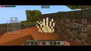 Playing Minecraft survival and creative mode 