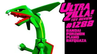 BANDAI POKEMON PLAMO RAYQUAZA REVIEW!