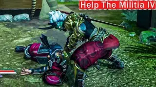 Aragami 2: Gameplay #34: Big Akatsuchi Mine: Help The Militia IV