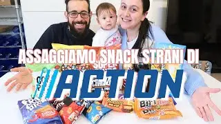 ASSAGGIAMO SNACK STRANI DA ACTION 🍴  american style 🇺🇸 | Marta Assi