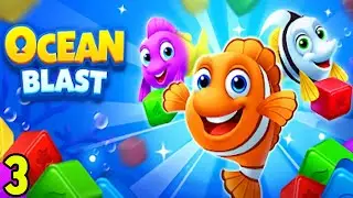 Best Fun Fish Puzzle Game Mobile Ocean Blast - Offline Game Android ios Gameplay Part 3