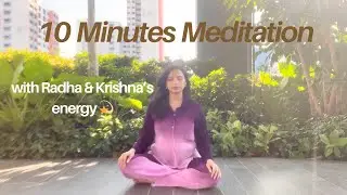 Radha Krishna 10 minutes Guided Meditation for the Soul 🌸 | Experience Unconditional Love