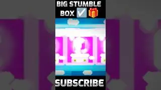 BIG STUMBLE BOX ☑️🎁🤩 #new #shortsfeed #stumbleguys #game #stumble #viral #reels #fun #gaming #shorts