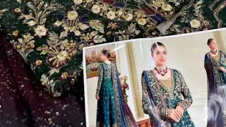 Wedding Barat WALEEMA Winter Sale Start 2000 Lulusar Af Designer #Fatima Jameel Uk |Winter Sale