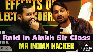 MR. INDIAN HACKER RAID IN LIVE CLASS 🔥| student motivation | #alakhsir #mrindianhacker 