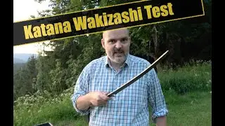 Black Ronin Wakizashi Katana Test | Survival Messer