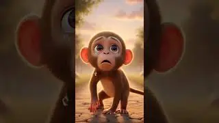 Удивительное спасение детеныша обезьянки 🐵🦆 | Милый 3D-анимационный короткометражный фильм