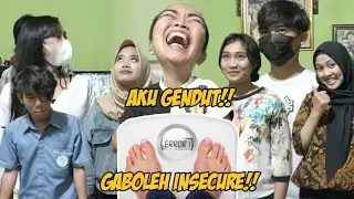 TANTANGAN TIMBANG BERAT BADAN DI LIAT ORANG BANYAK?!!
