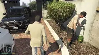 Parking my Mercedes Benz S500 into the garage #gta5