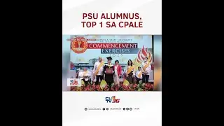 &lrm;Pampanga State U graduate, Top 1 sa CPALE; kauna-unahang 1st placer ng unibersidad | CLTV36 News