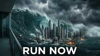 Mega-Tsunami Hits City : What Would Happen ? | AI Simulation | 4K Documentary #tsunami