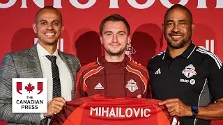 Newly acquired designated player Djordje Mihailovic looks to win trophies with Toronto FC