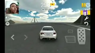 playing extreme car driving with my bro (FUNNY AFRAAZ GAMING)