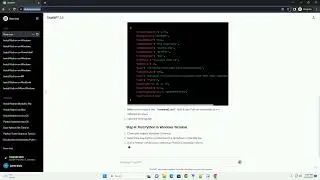 install python on windows terminal