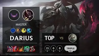 Darius Top vs Camille - EUW Master Patch 12.4