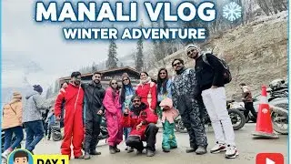 MANALI VLOG⛰️|| NEW YEAR CELEBRATION❤️