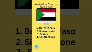 What African Country's FLAG is this #quiz #Sudan #shorts