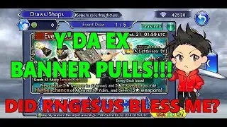DISSIDIA FINAL FANTASY OPERA OMNIA: Y'DA EX BANNER PULLS