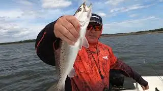 Windy Early Spring Fishing Georgia Coast