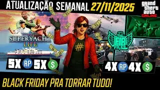 Atualiza&ccedil;&atilde;o Semanal 27/11/2025 no GTA Online