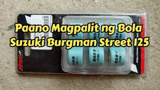 Paano magpalit ng Flyball/Roller Weight | Suzuki Burgman Street 125