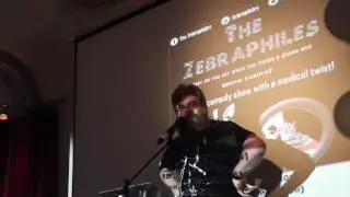 Comedian Gary G Knightley: Twat Out Of Hell at Camden Fringe launch party