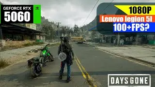 Lenovo Legion 5i RTX 5060 Days Gone 1080p Performance Test 🔥 High & Max Settings