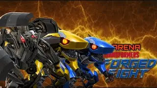 Arena Fight 22 - Transformers Forged To Fight (Sharkticon Blue, Sharkticon Yellow & Mixmaster)
