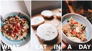 Was ich an einem Tag esse und mache | Day in my life / What I eat in a day | Vegan