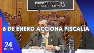 Fiscal de la Nación anuncia que equipos especiales de fiscales serán disueltos el 6 de enero