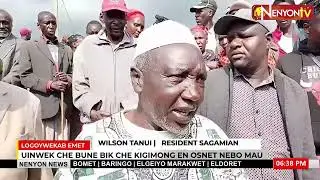 MAU   EVICTEES   CALLS ON NATIONAL AND COUNTY GOVERNMET TO HELP THEM
