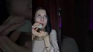 Asmr eating edible ural clay #clay #asmreating #eatingvideos #clay