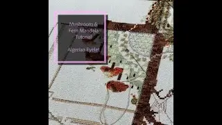 Algerian Eyelet Tutorial I Mushroom & Fern Mandala I The Simple Stitcher